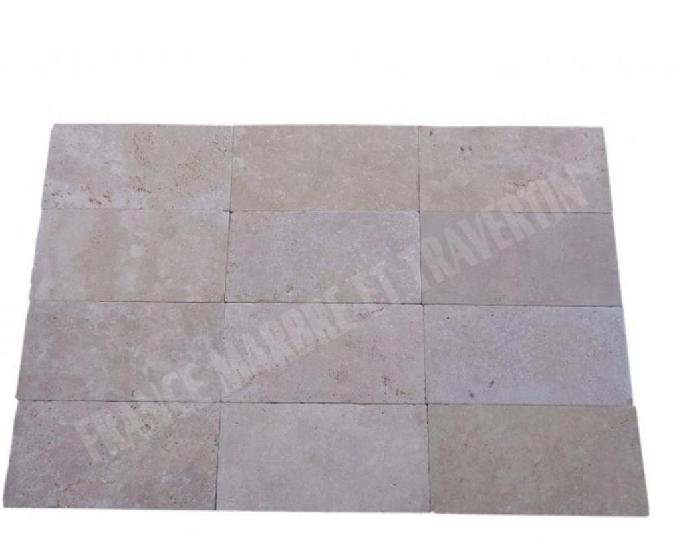 Travertin beige clair 20x40 cm