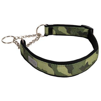 collier anti-traction rukka® moon eco, vert camouflage pour