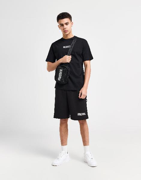 hoodrich ensemble t-shirt/short homme noir- jd sports france