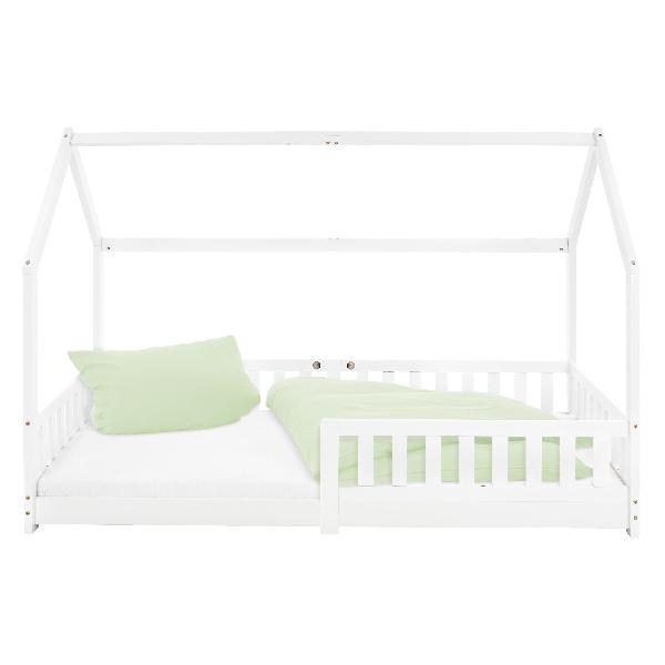 lit enfant 200x90cm blanc