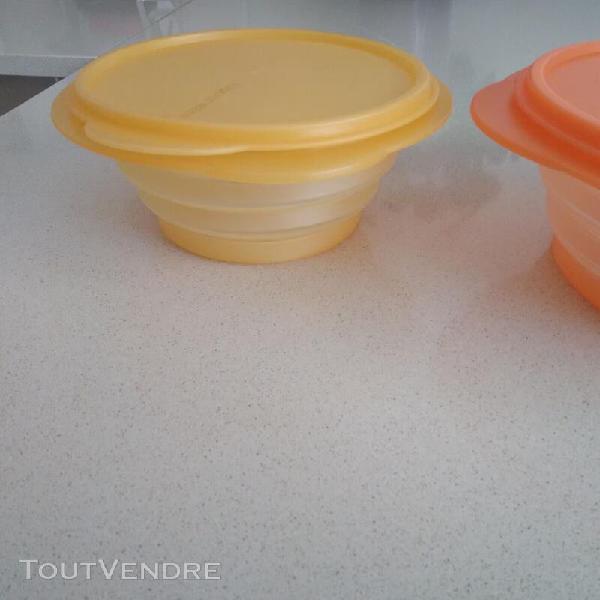 2 boites tupperware adaptabol 15 €