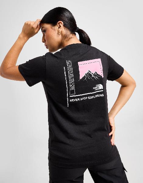 The north face mountain box t-shirt noir- jd sports france