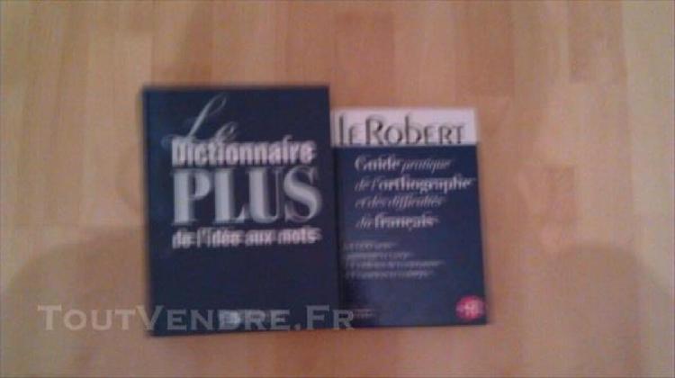 Livres/dictionnaire/livres de tricots/livre scolaire 10 €