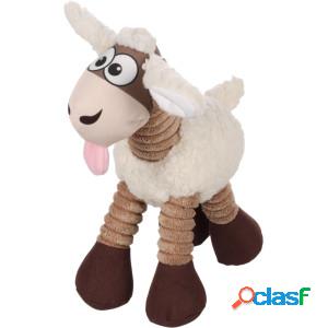 Shappo mouton jouet marron pour chien une pièce