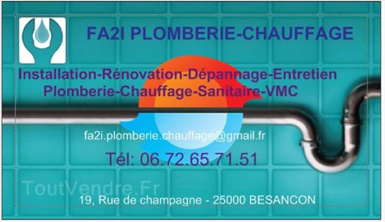 Plomberie- c hauffage- depannage assistance 35 €