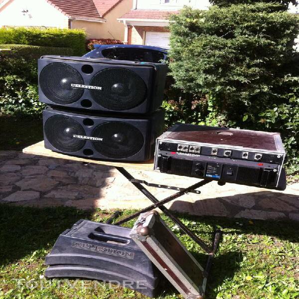 sonorisation complete celestion 600 watts 455 €