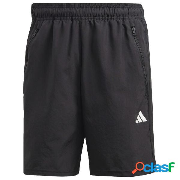 Adidas short dentraînement en toile train essentials, pointure small