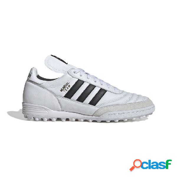 Adidas mundial team tf - blanc/noir/doré - stabilisé (tf), pointure 40⅔