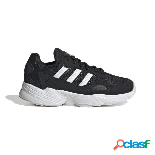 Adidas original chaussure lacets élastiques falcon enfants, pointure 28½