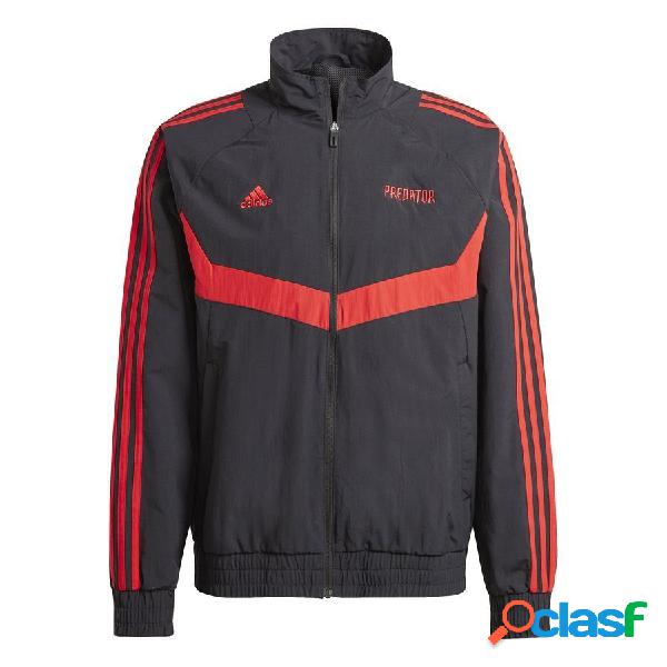 Adidas veste d&#39;entraînement predator 30th anniversary woven - noir/rouge, pointure x-small