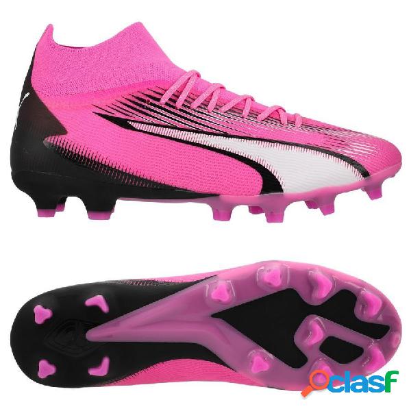 Puma ultra pro fg/ag phenomenal - poison pink/blanc/noir, pointure 44