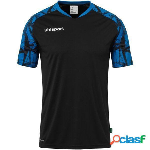 Uhlsport maillot de gardien goal 25 - noir/bleu enfant, pointure 128 cm