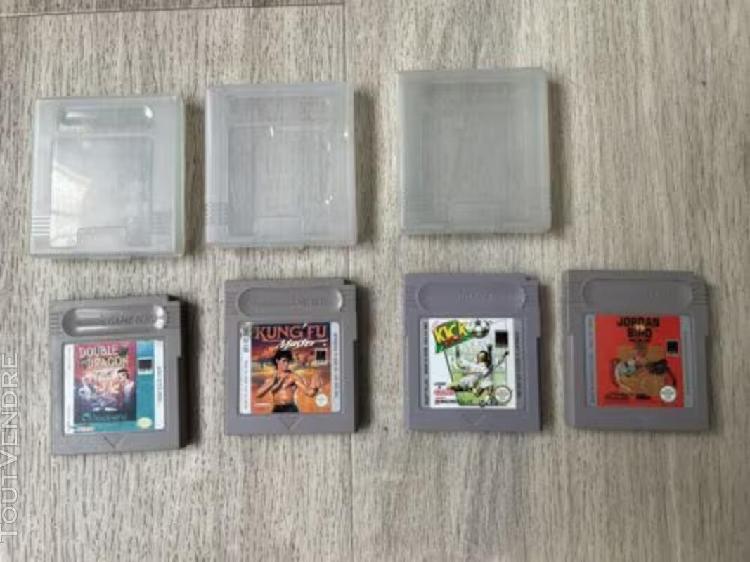 Nintendo game boy fat + 4 jeux 100 €