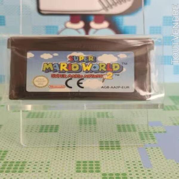 nintendo game boy advance gba eur super mario world advance