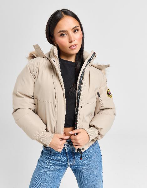 Zavetti canada veste bomber olivia femme maron- jd sports