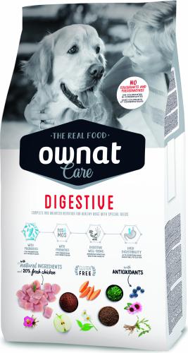 Ownat care digestive pour chien - zoomalia