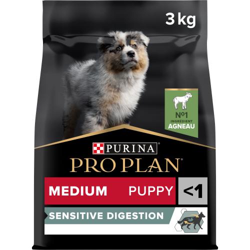 Pro plan medium puppy sensitive digestion /xc3/xa0 l/&#39;agneau