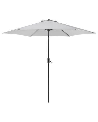 Parasol de jardin gris clair /xe2/x8c/x80 270 cm varese