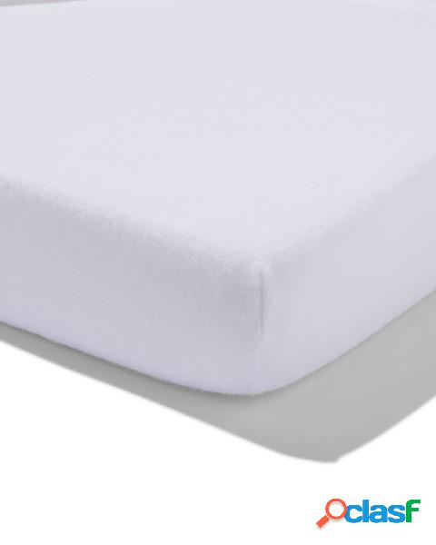 HEMA Drap-housse Pour Surmatelas Molleton Stretch 180x200 (blanc)