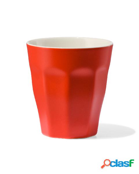 Hema mug mirabeau mat orange 250ml (rouge)