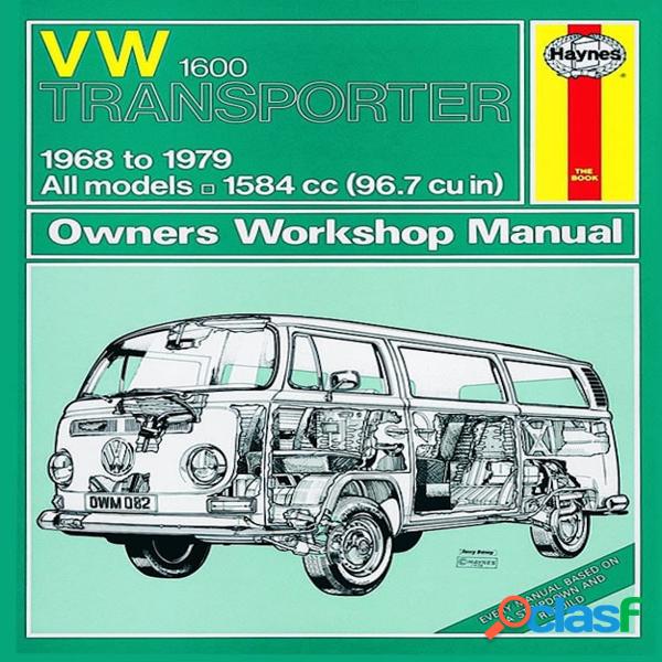 Haynes manuel datelier vw transporter 1600 (1968-1979) 0082