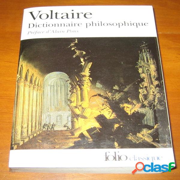 Dictionnaire philosophique, voltaire