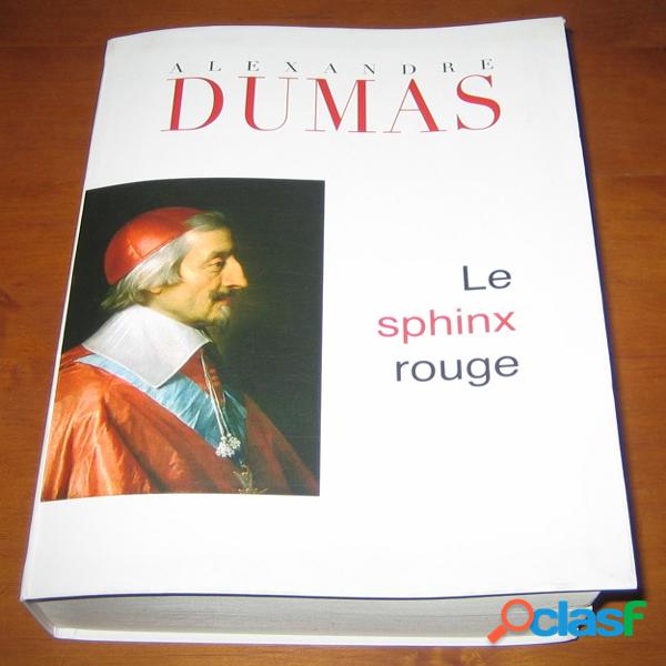 Le sphinx rouge, alexandre dumas