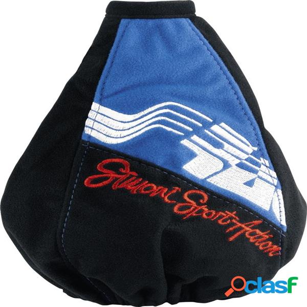 Simoni Racing Gear Shift Cover Sport Action noir/bleu Microfibre SRPH91A