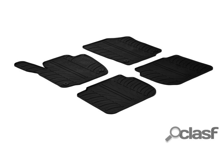 Tapis en caoutchouc adaptés pour skoda rapid 5 portes 2012- seat toledo 5 portes 2013- gl0337