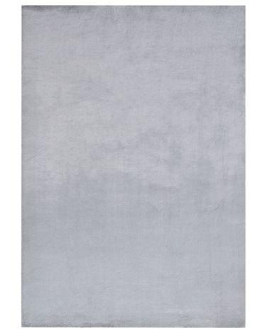 Tapis en fausse fourrure de lapin gris 160 x 230 cm mirpur