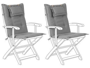 lot de 2 coussins de si/xc3/xa8ge de chaise maui 40 x 54 cm