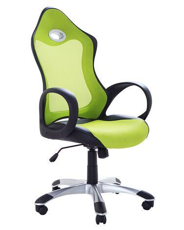 Chaise de bureau design verte ichair