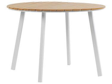 Table de jardin brun et blanc /xc3/xb8 105 cm cavoli