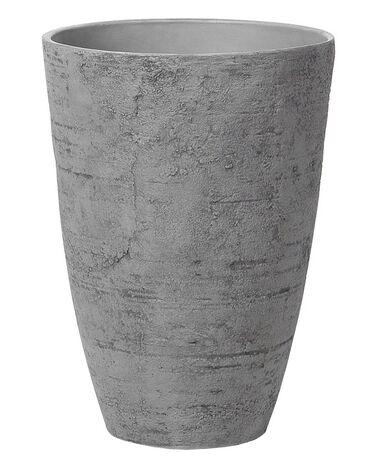 Cache-pot camia pierre 43 cm gris