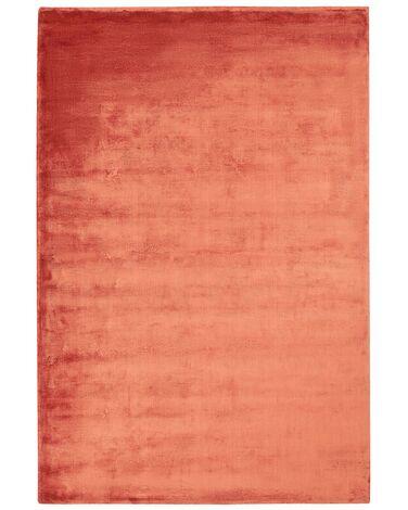 Tapis en viscose orange 160 x 230 cm gesi ii Tapis en viscose orange 160 x 230 cm gesi ii