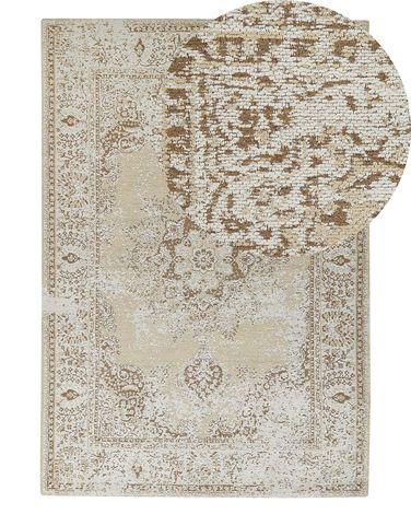 Tapis beige 140 x 200 cm almus
