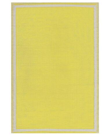 Tapis ext/xc3/xa9rieur jaune 120 x 180 cm etawah