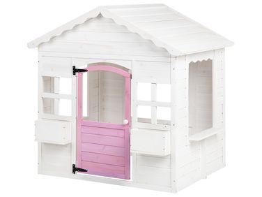 Cabane de jardin pour enfants nikaia blanc