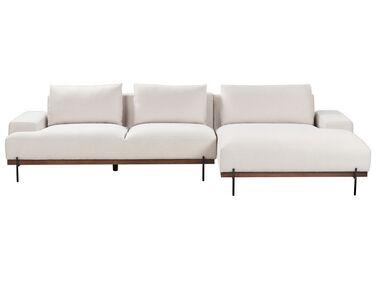 Canap/xc3/xa9 d/&#39;angle /xc3/xa0 gauche 3 places en tissu