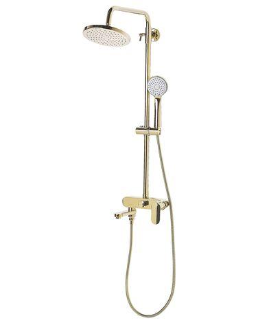 Ensemble de douche avec mitigeur et douche de pluie gurara