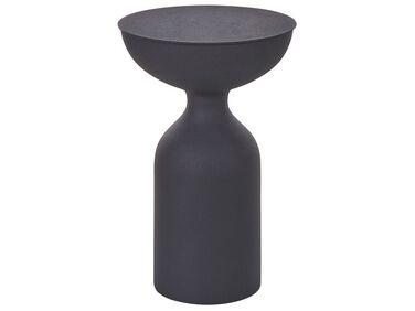 Table d/'appoint en m/xc3/xa9tal noir /xc3/xb8 36 cm cota Table d/'appoint en m/xc3/xa9tal noir /xc3/xb8 36 cm cota