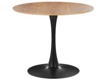 Table de repas boca marron clair 90 cm 90 cm