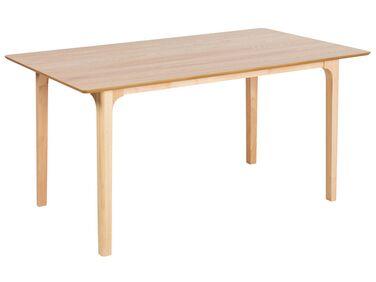 Table de repas delmas fr/xc3/xaane clair 160 cm 90 cm