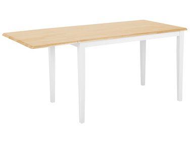 Table de salle /xc3/xa0 manger extensible louisiana marron Table de salle /xc3/xa0 manger extensible louisiana marron