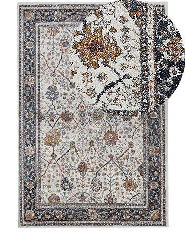 Tapis beige et bleu 200 x 300 cm arates