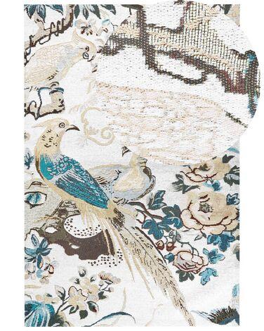 Tapis en coton multicolore 200 x 300 cm ariha