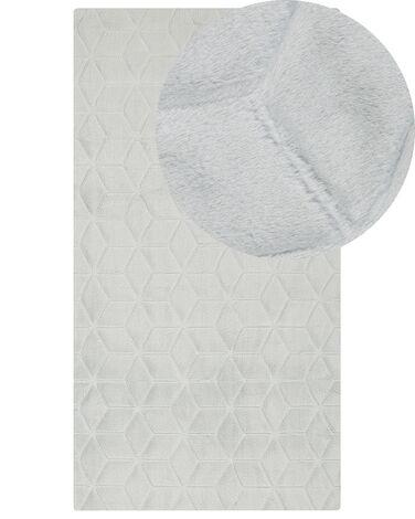 Tapis en fausse fourrure 80 x 150 cm vert menthe thatta