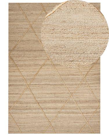 Tapis en jute beige 160 x 230 cm yuvacik