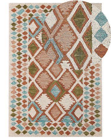 Tapis en laine 160 x 230 cm multicolore ermenek