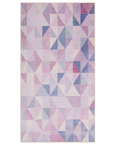 Tapis gris-bleu 80 x 150 cm kartepe